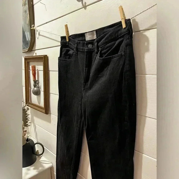 EVERLANE black skinny jeans size 27 tall - Picture 3 of 7